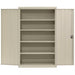 Elite Series 46 In. W X 72 In. H X 24 In. D 22-Gauge 5-Shelf Steel Freestanding Garage Storage Cabinet in Putty