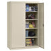 Elite Series 46 In. W X 72 In. H X 24 In. D 22-Gauge 5-Shelf Steel Freestanding Garage Storage Cabinet in Putty