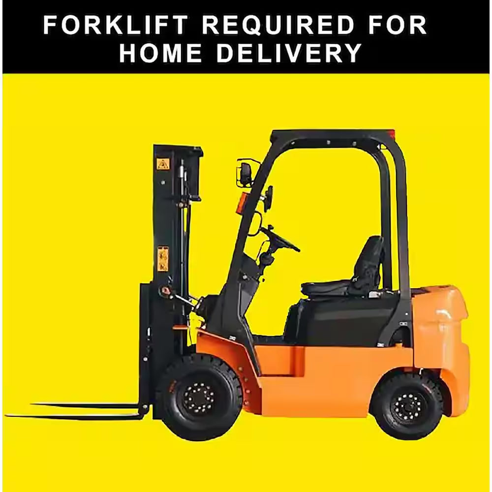 4-Post Automotive Deluxe Storage Car Lift 8,000 Lb. Capacity with Casters, Drip Trays and Jack Tray
