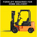 4-Post Automotive Deluxe Storage Car Lift 8,000 Lb. Capacity with Casters, Drip Trays and Jack Tray