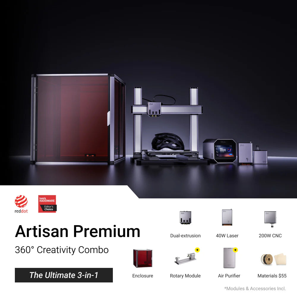 Artisan 3-In-1 3D Printer